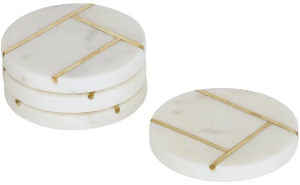 Tahis, Ølbrik, hvidt guld, H1,5x10x10 cm